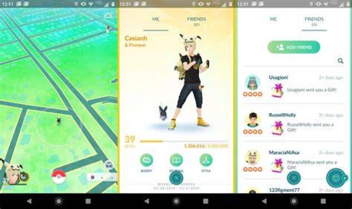 How to find friends in pokemon go